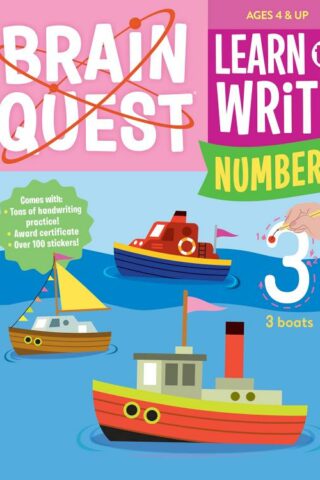 9781523516018 Brain Quest Learn To Write Numbers