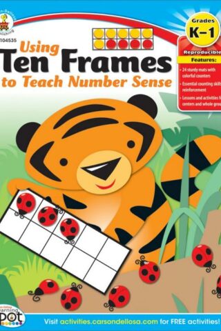 9781609964719 Using 10 Frames To Teach Number Sense K-1