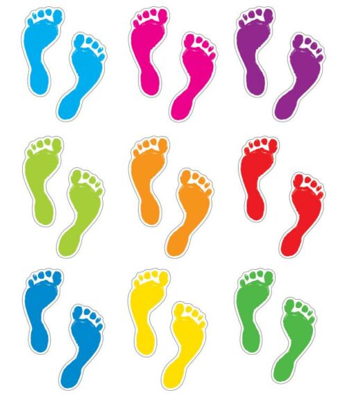 9781609965631 Footprints Cut Outs