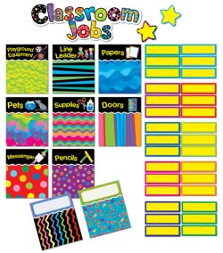 9781616014087 Poppin Patterns Classroom Jobs Mini Bulletin Board