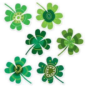 9781616015879 Shamrocks Jumbo Designer Cut Outs