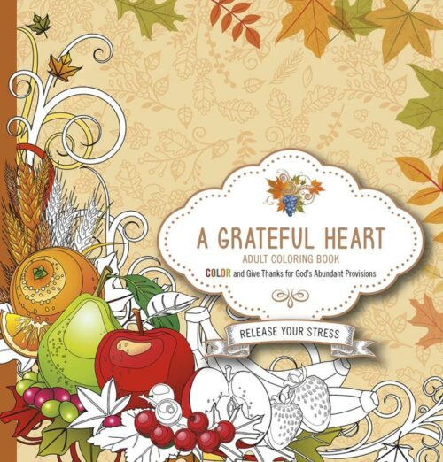 9781629989648 Grateful Heart Adult Coloring Book