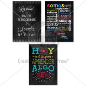 9781683104698 Chalk It Up Spanish Inspire U Poster Pack