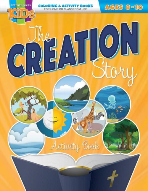 9781684344024 Creation Story Coloring And Activity Books Ages 8-12