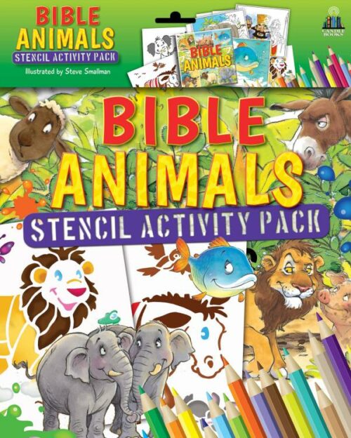 9781781283158 Bible Animals Stencil Activity Pack