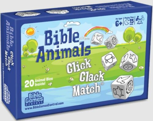 305272539419 Bible Animals Click Clack Match