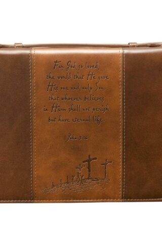 6006937109612 John 3:16 Two Tone LuxLeather