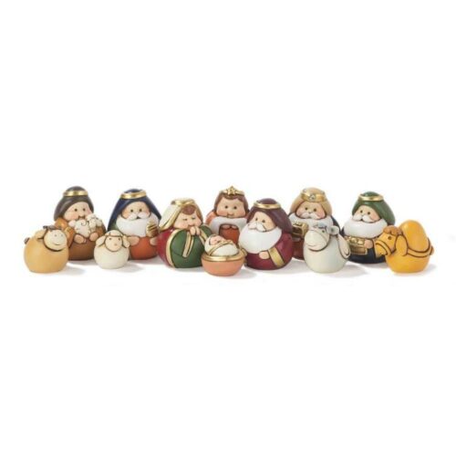 603799503730 Minature Rounded Nativity Set (Figurine)