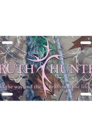 603799569279 Truth Hunter License Plate