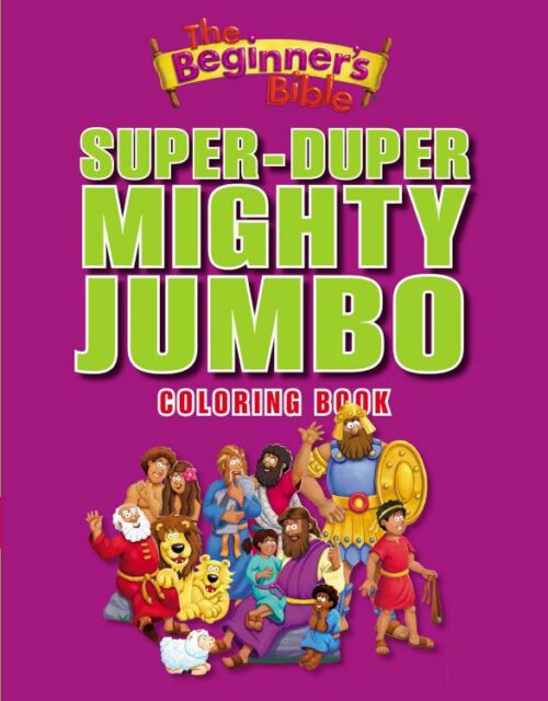 9780310724988 Beginners Bible Super Duper Mighty Jumbo Coloring Book