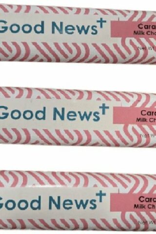 198168680100 Good News Chocolate Bar Milk Chocolate With Caramel