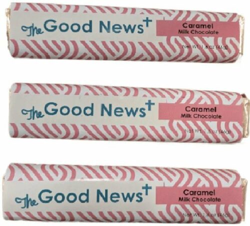 198168680100 Good News Chocolate Bar Milk Chocolate With Caramel