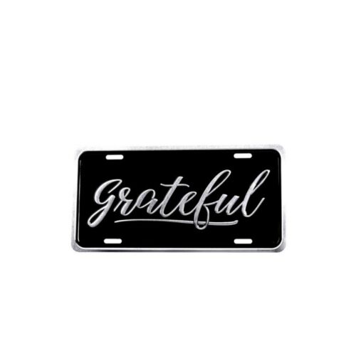 788200878499 Grateful Auto Tag (Bumper Sticker)