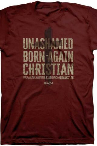 612978595619 Kerusso Unashamed Born Again Christian (3XL T-Shirt)