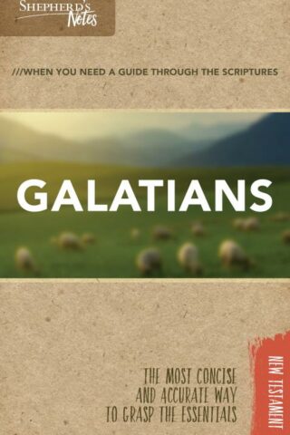 9781462779802 Galatians : Shepherds Notes - When You Need A Guide Through The Scriptures