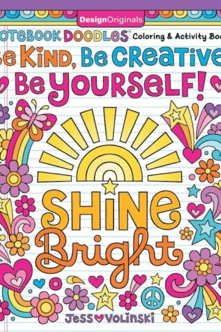 9781497206410 Notebook Doodles Be Kind Be Creative Be Yourself Coloring And Activity Book