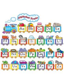 0014467044217 Alphabet Train Bulletin Board