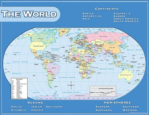 0088231976585 World Map