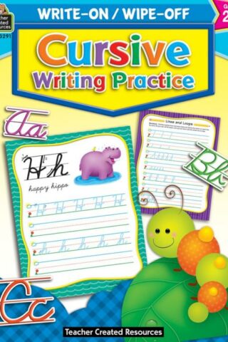9781420632910 Write On Wipe Off Cursive Writing Practice 2-3