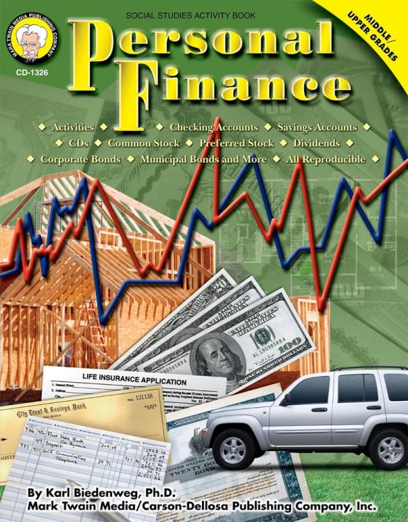 9781580370912 Personal Finance : Social Studies Activity Book