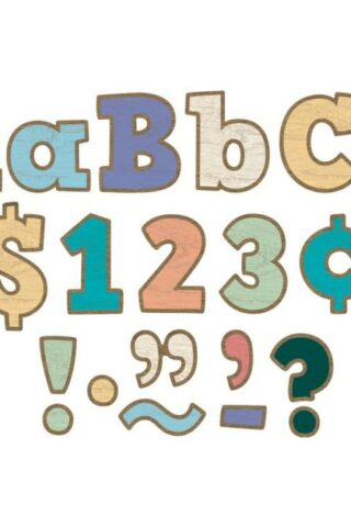 0088231988205 Home Sweet Classroom Painted Wood Bold Block Letters Combo Pack