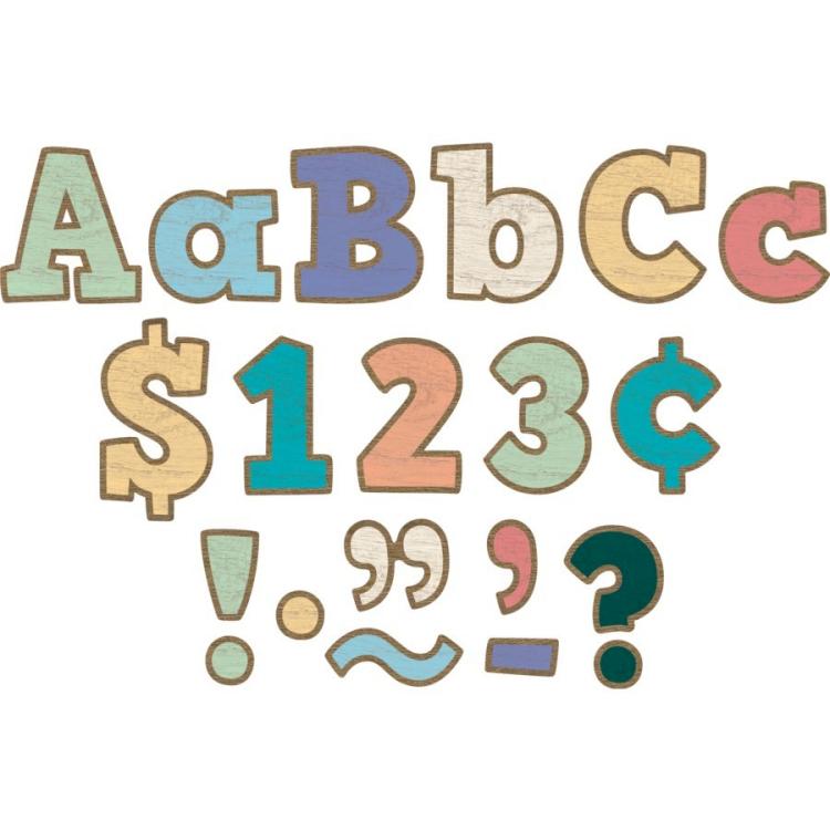 0088231988205 Home Sweet Classroom Painted Wood Bold Block Letters Combo Pack