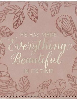 1220000329836 Premium Vegan Leather Scripture Checkbook Cover for Women: Everything Beautiful