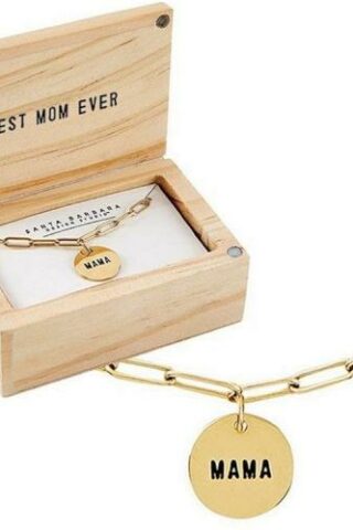 195002357518 Mama Link Chain In Wooden Box