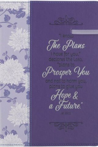 9781639522712 Scripture Journal I Know the Plans Jeremiah 29:11 Bible Verse Inspirational Faux
