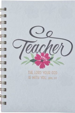 9781639523986 Pink Journal w/Scripture The Lord is With You Large Bible Verse Notebook