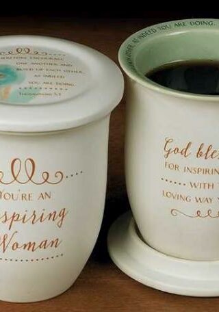 095177571279 Inspiring Woman Grace Outpoured Mug And Coaster Set