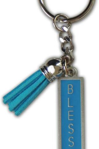 785525308229 Blessed Keychain With Tassel