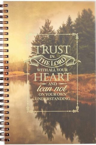 1220000130579 Trust in the Lord Inspirational Notebook with Scripture