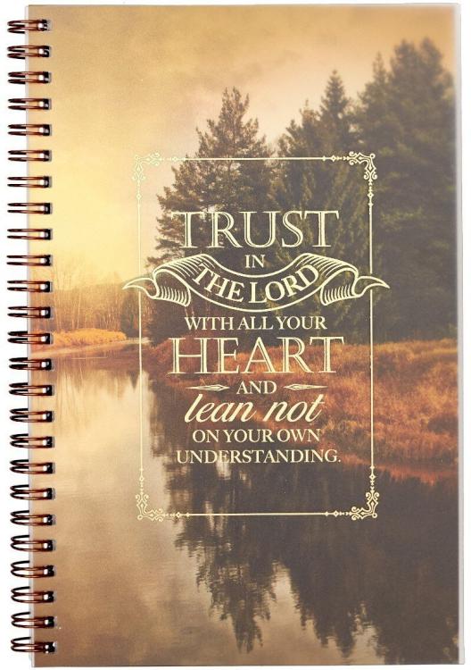 1220000130579 Trust in the Lord Inspirational Notebook with Scripture