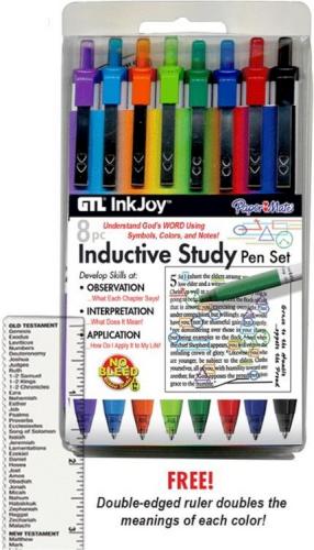 634989639809 InkJoy Inductive Bible Study Kit
