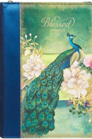 1220000322684 Vegan Leather Fashion Floral Bible Cover for Women: Strength & Dignity - Proverb