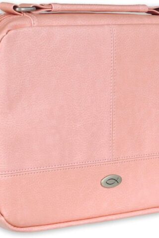 1220000721494 Inspirational Vegan Leather Two-fold Organizer Bible Cover for Women