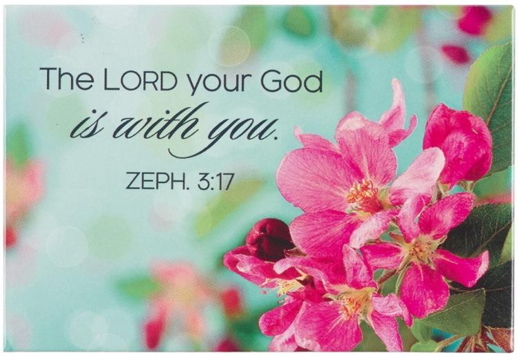 6006937132511 Sturdy Decorative Inspirational Scripture Refrigerator Magnet for Women: God is