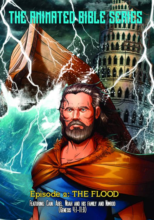727985018683 Animated Bible Series Episode 2 The Flood (DVD)