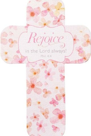 6006937138209 Rejoice Cross Bookmark Set - Philippians 4:4