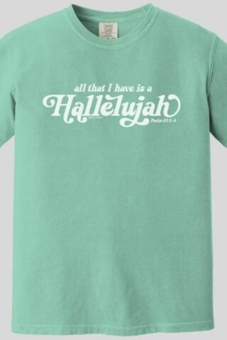 612978662939 Grace And Truth Hallelujah (Medium T-Shirt)