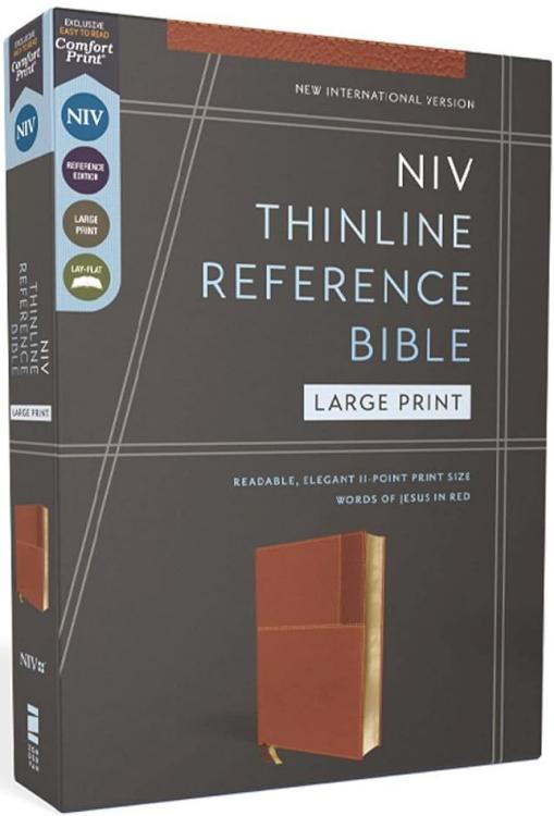 9780310462668 Thinline Reference Bible Large Print Comfort Print