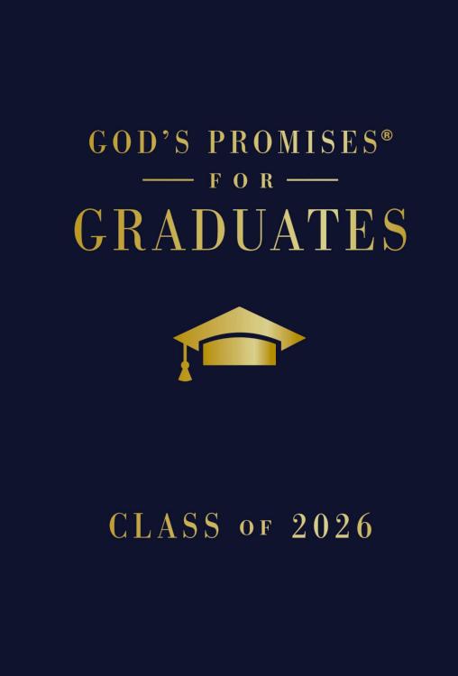 9781400255344 Gods Promises For Graduates:Class Of 2026 Navy NKJV